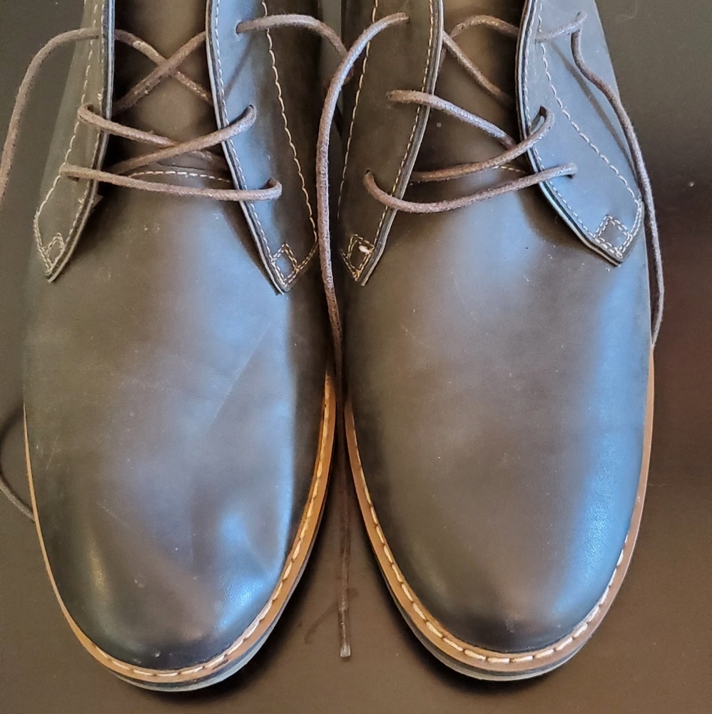 Madden Men's Gray Oxfords